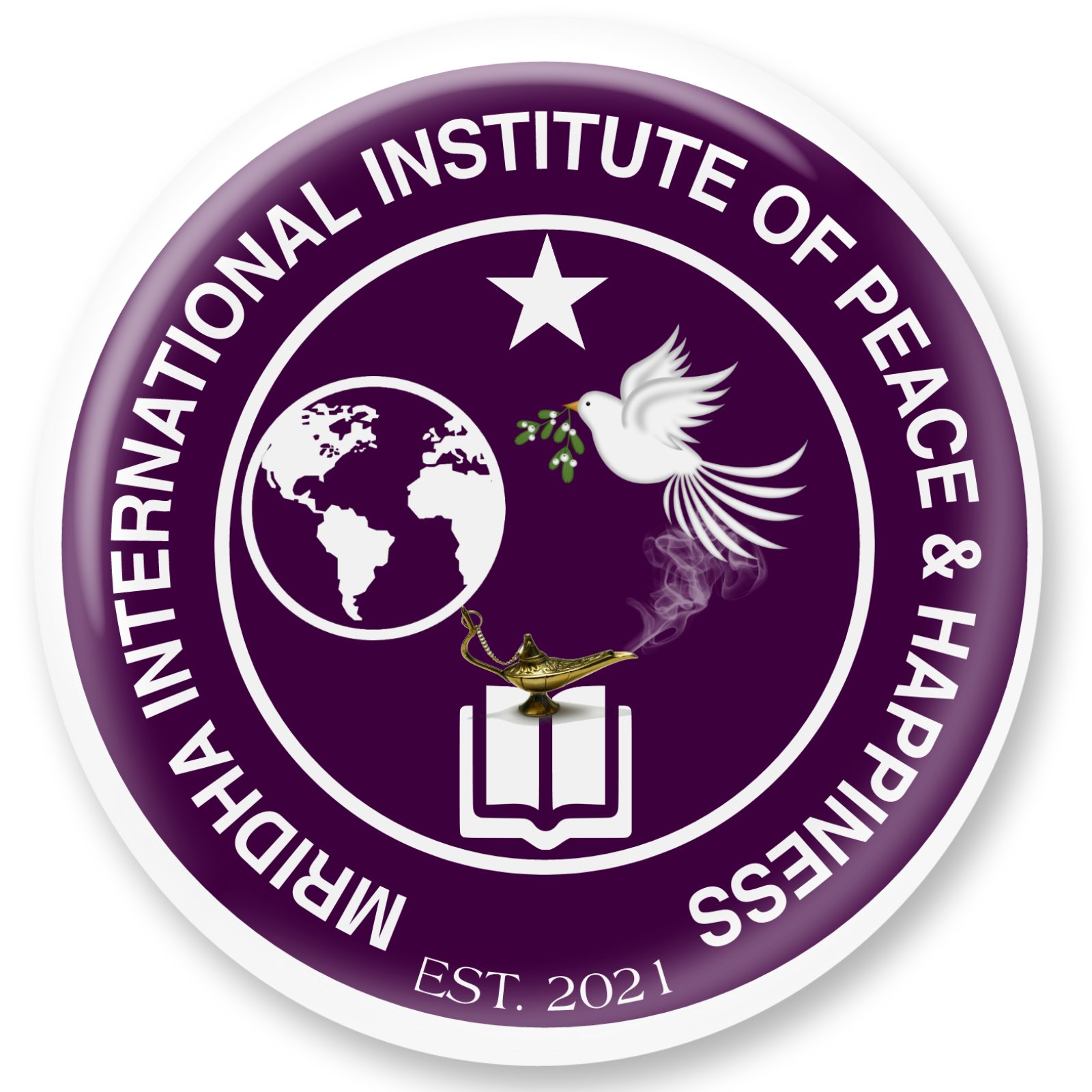 Mridha International Institute of Peace & Happiness logo